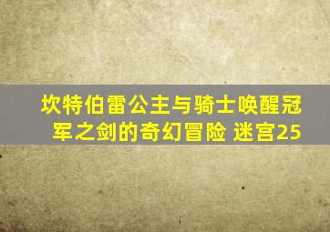 坎特伯雷公主与骑士唤醒冠军之剑的奇幻冒险 迷宫25